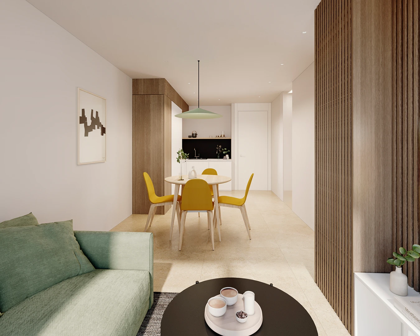 Edificio Turís 10, salón de inmueble sostenible de J1 Properties